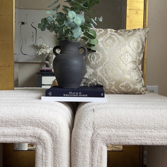 ✨ Gold Foil IKAT Anthropologie Pillow ✨ - Picture 1 of 5